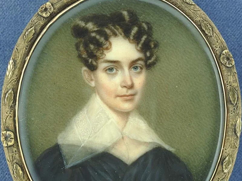 1787-Nathaniel Rogers - Ritratto di una signora
